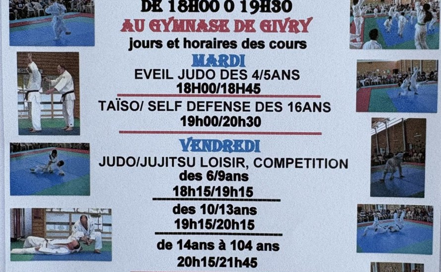 Nouvelle Saison 2026/2027 , rentrée le Vendredi 11 Septembre 2026